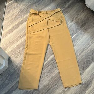 Aritzia Wilford tie front pant